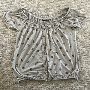 Floral T Shirt Blouse